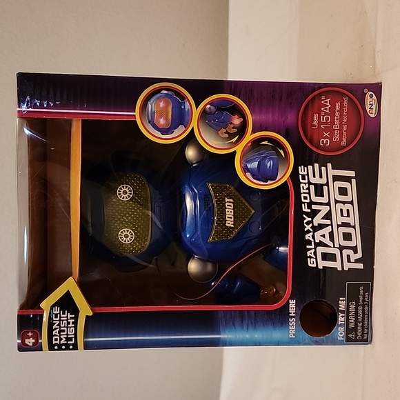 Ankyo Galaxy Force Dance Robot Blue - Picture 1 of 8